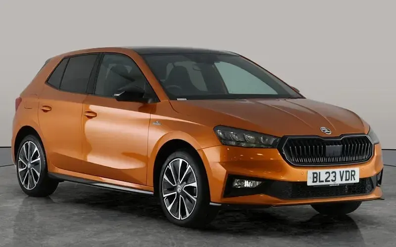 Used Skoda Fabia Monte Carlo 110 HP (80 kW) 2023 Orange Hatchback