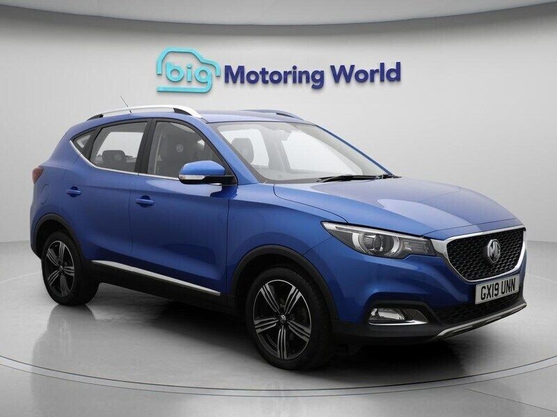Blue Used 2019 MG ZS Exclusive Sedan | £9,700 (Fair price) - Image 1/4