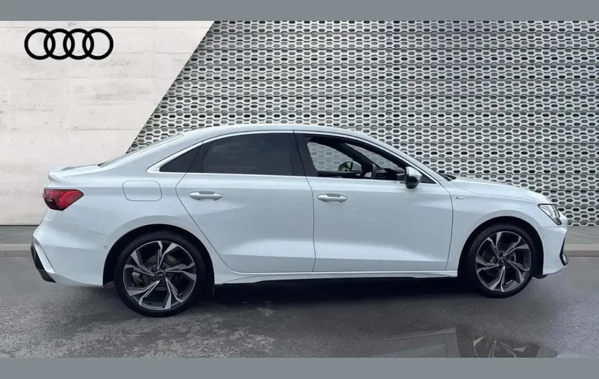 Used Audi A3 S-Line 147 HP (108 kW) 2025 White Sedan