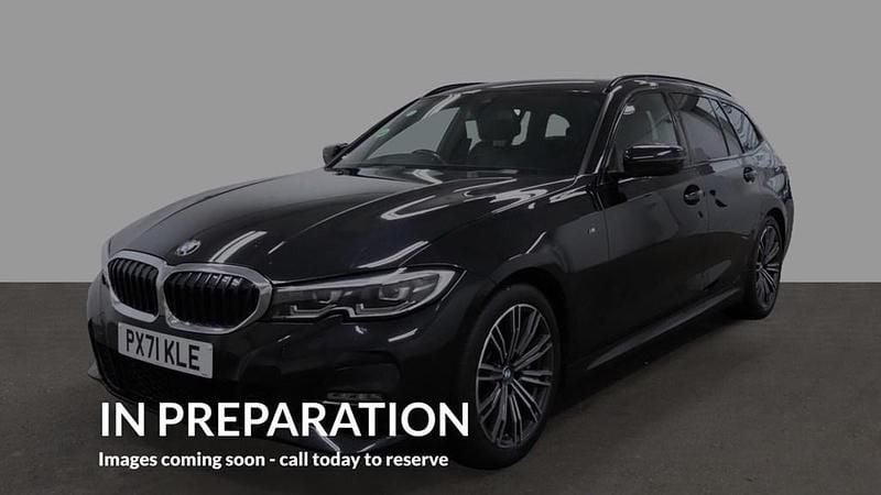 Used BMW 330 M Sport 258 HP (189 kW) 2021 Black Estate