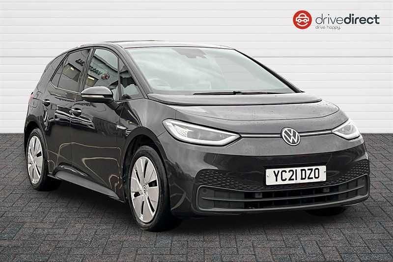 Used VW ID.3 Pro Performance 150 kW (204 HP) 2021 Grey Hatchback