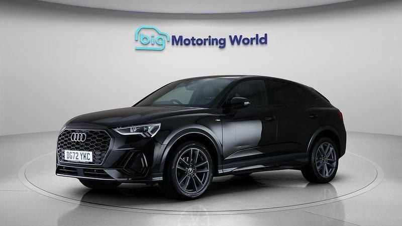 Used Audi Q3 Sportback Black Edition 150 HP (110 kW) 2022 Black SUV