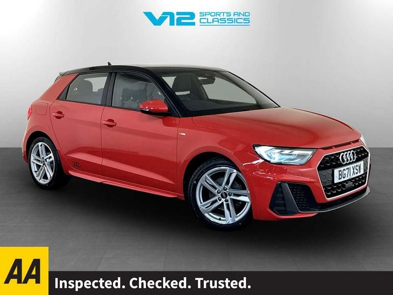 Used Audi A1 S-Line 110 HP (80 kW) 2021 Red SUV