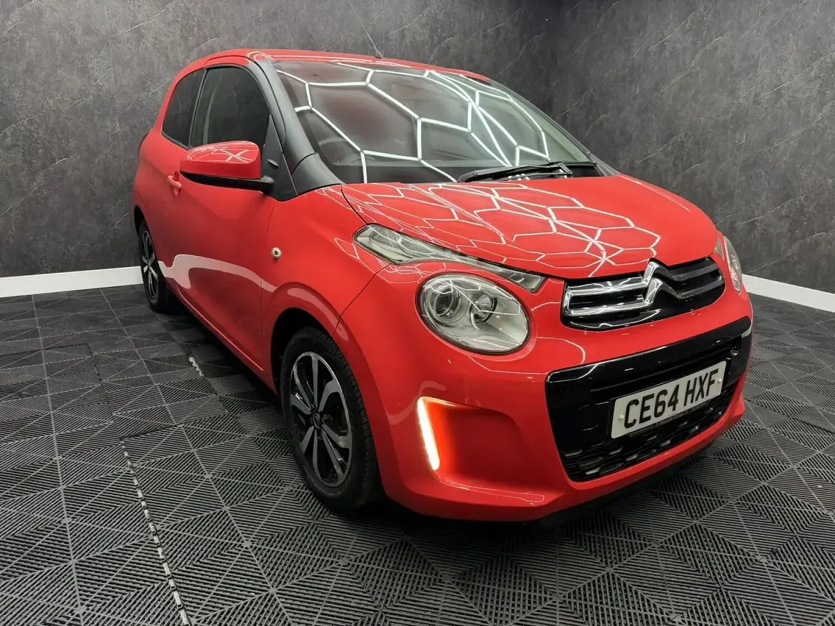 Used Citroën C1 Flair 82 HP (60 kW) 2014 Orange Hatchback