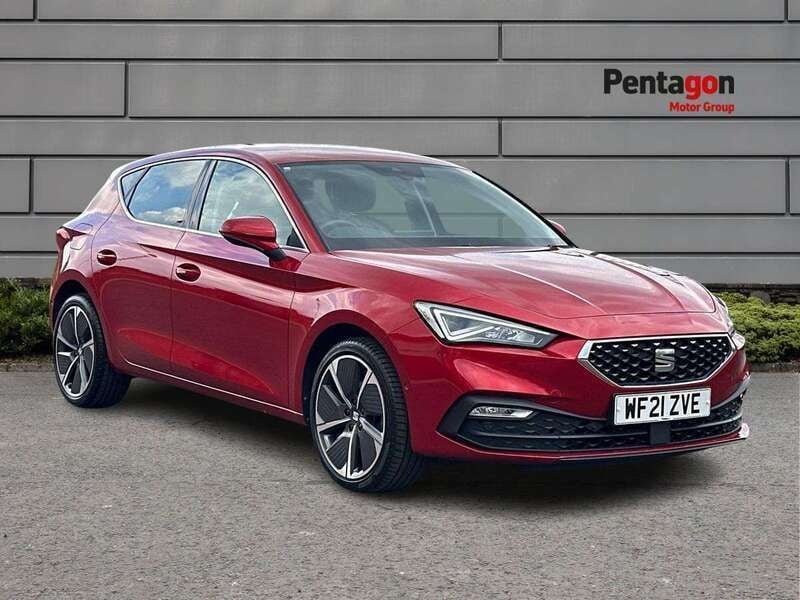 Red Used 2021 Seat Leon XCELLENCE Lux Hatchback | £18,585 (Fair price) - Image 1/4