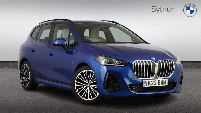 Blue Used 2022 BMW 223 Active Tourer M Sport MPV | £23,500 - Image 1/4