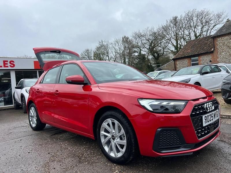 New Audi A1 Sportback Sport 95 HP (69 kW) 2025 Red Hatchback