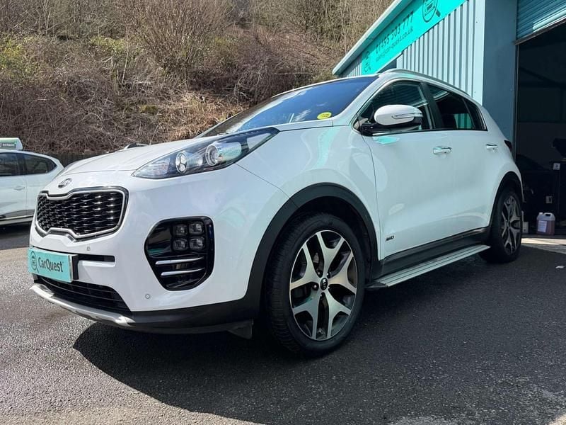 Used Kia Sportage GT-Line 2017 White SUV
