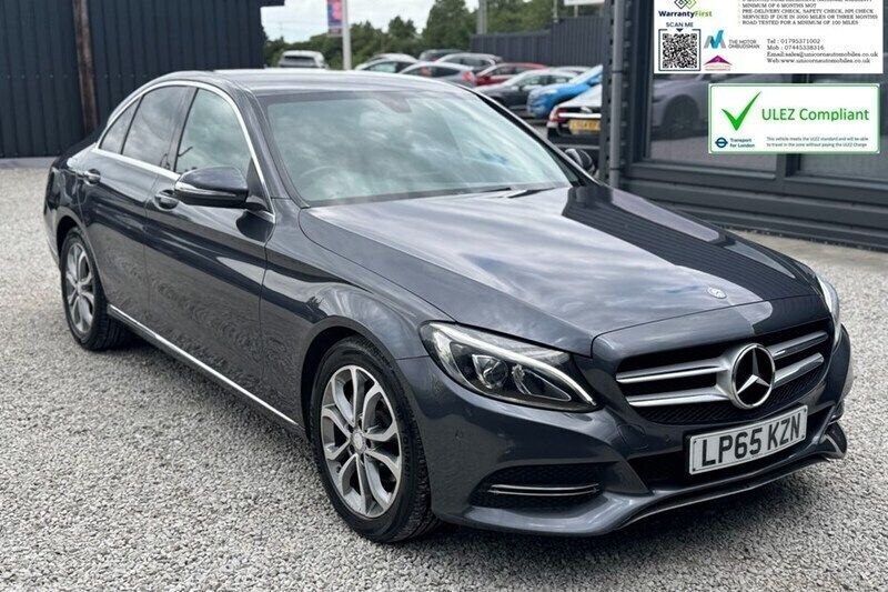 Grey Used 2015 Mercedes C200 Sedan | £9,990 (Good price) - Image 1/1