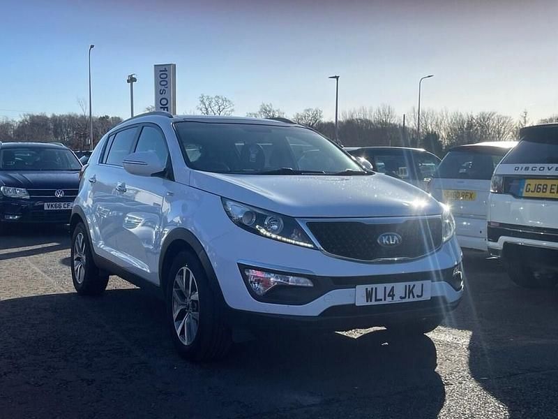 Used Kia Sportage 134 HP (98 kW) 2014 White SUV