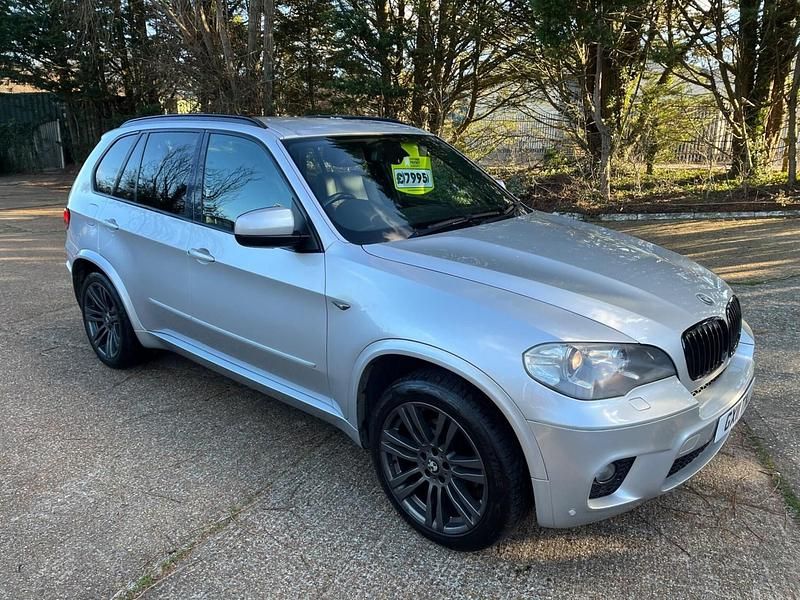 Silver Used 2011 BMW X5 M Sport SUV | £6,995 (Fair price) - Image 1/4