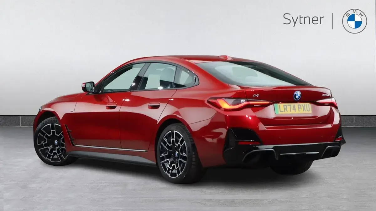 Used BMW i4 M Sport 246 kW (335 HP) 2024 Red Sedan