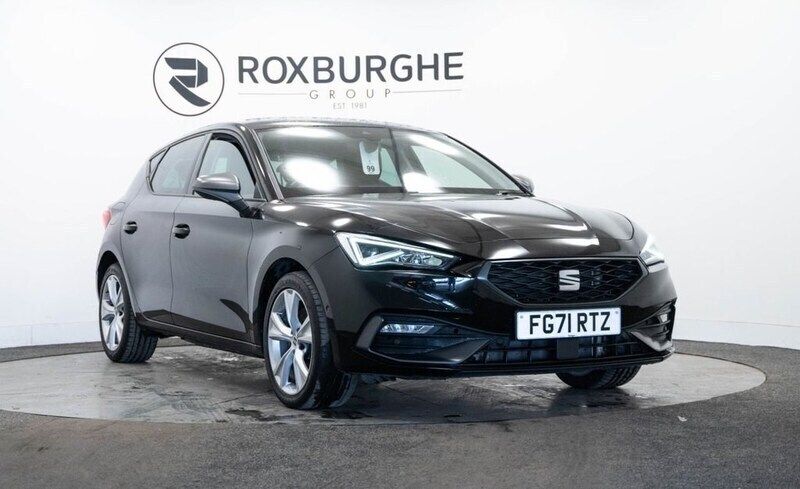 Black Used 2021 Seat Leon FR Hatchback | £13,995 (Fair price) - Image 1/4