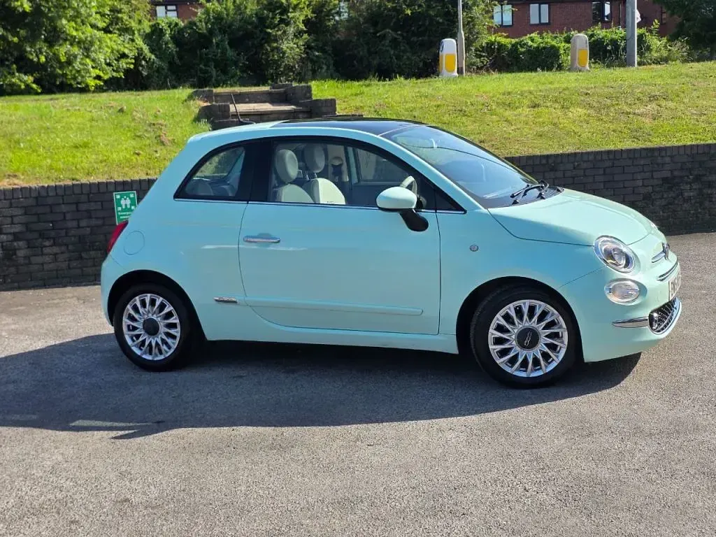 Used Fiat 500 Lounge 2016 Green Hatchback