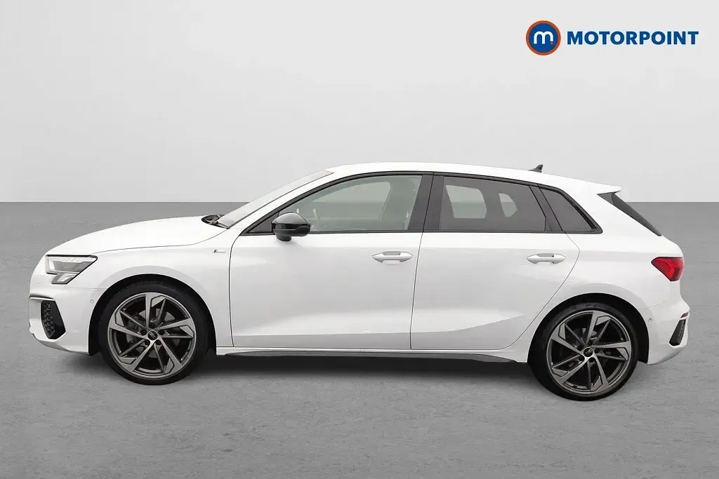 Used Audi A3 Black Edition 2023 White Sedan