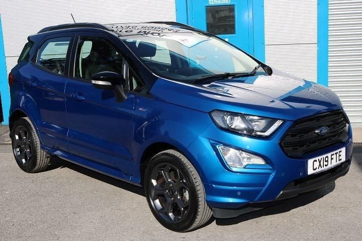 Used Ford Ecosport ST-Line 140 HP (102 kW) 2019 Blue SUV