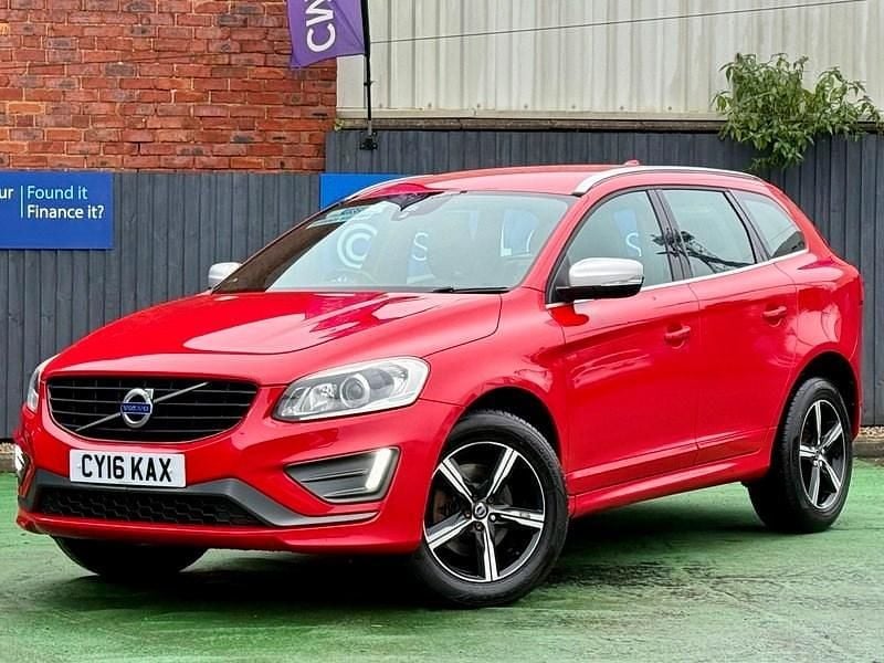 Used Volvo XC60 R-Design 190 HP (139 kW) 2016 Red SUV