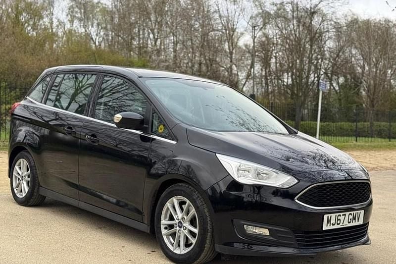 Used Ford Grand C-Max Zetec 125 HP (91 kW) 2017 Black MPV