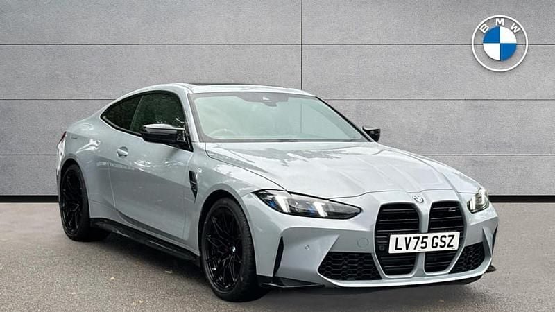 Grey Used 2025 BMW M4 Competition Edition Coupe | £74,124 (Expensive) - Image 1/4