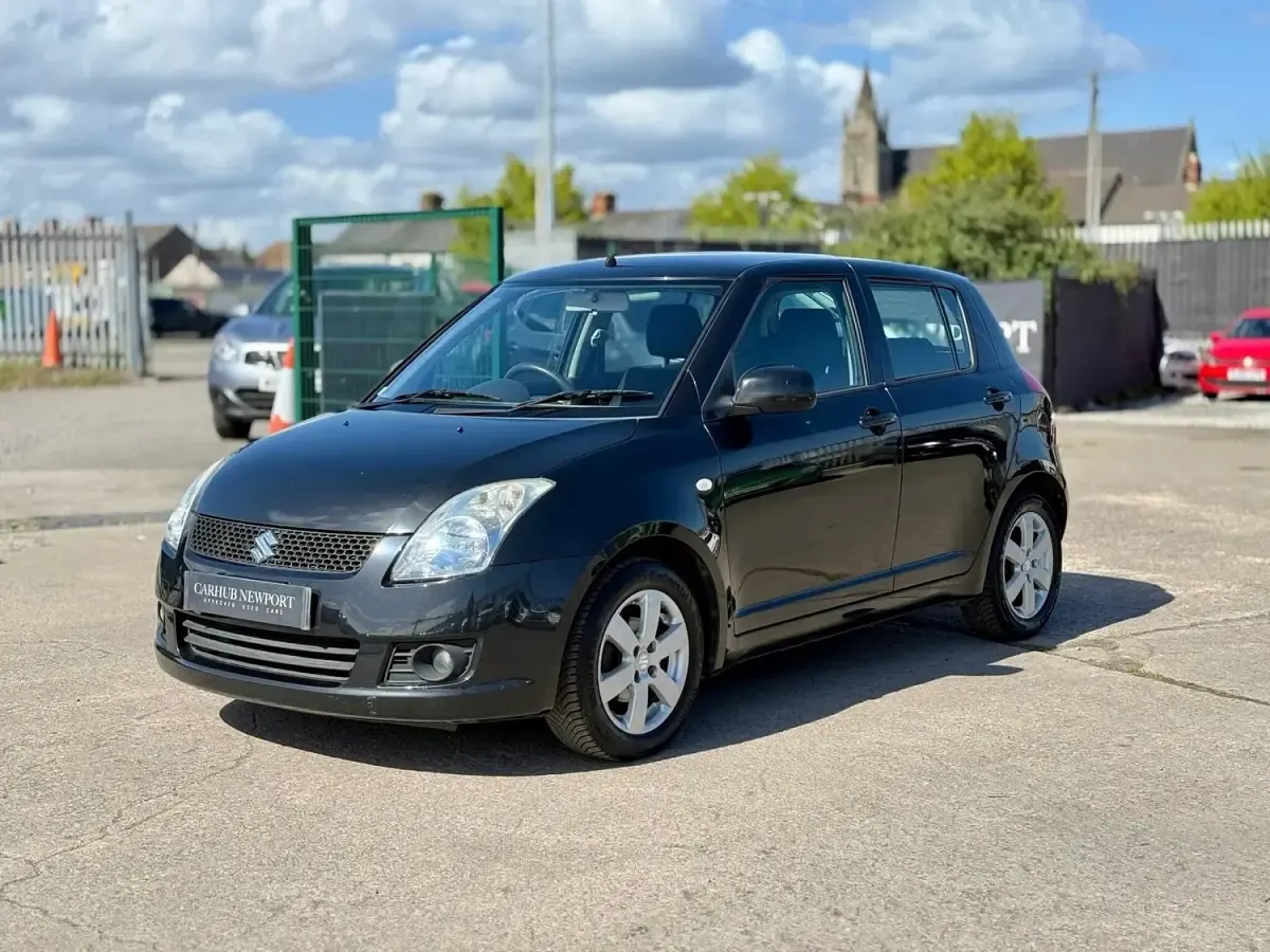 Używany Suzuki Swift GLX 102 KM (75 kW) 2008 Czarny Hatchback
