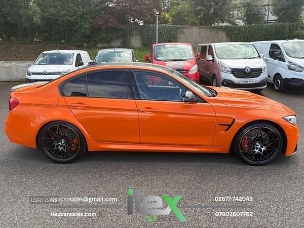Used BMW M3 Competition Edition 450 HP (330 kW) 2017 Orange Sedan