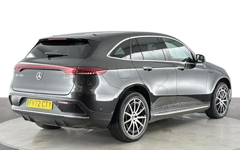 Used Mercedes EQC400 AMG line 300 kW (408 HP) 2022 Grey SUV