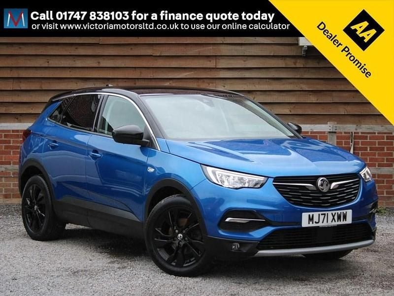 Blue Used 2021 Vauxhall Grandland X SRi SUV | £13,995 (Fair price) - Image 1/4