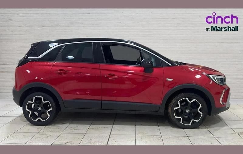 Used Vauxhall Crossland Elite 130 HP (95 kW) 2021 Red SUV