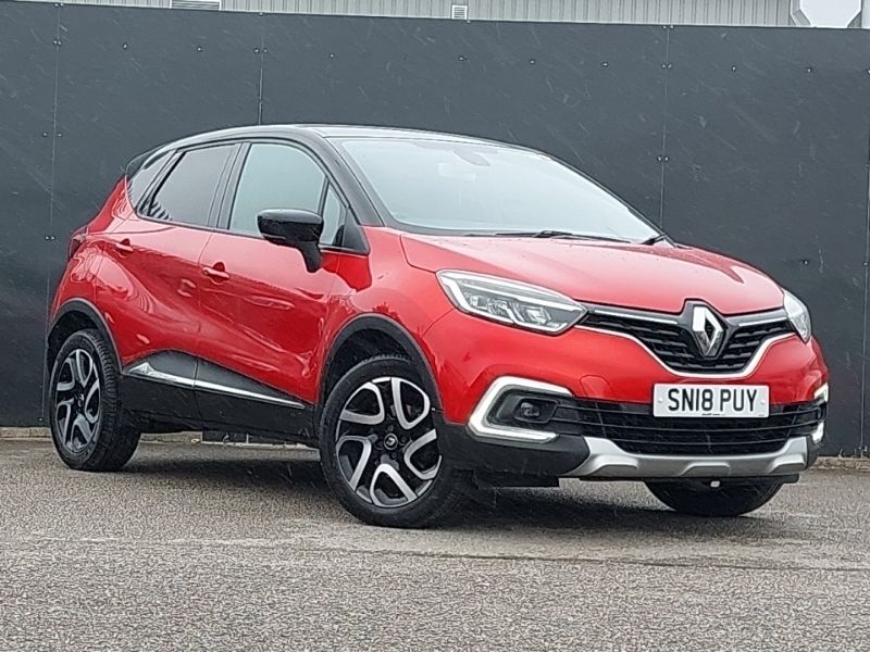 Red Used 2018 Renault Captur Dynamique SUV | £8,798 (Fair price) - Image 1/4