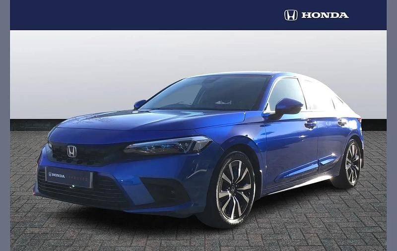 Used Honda Civic Elegance 143 HP (105 kW) 2023 Blue Hatchback