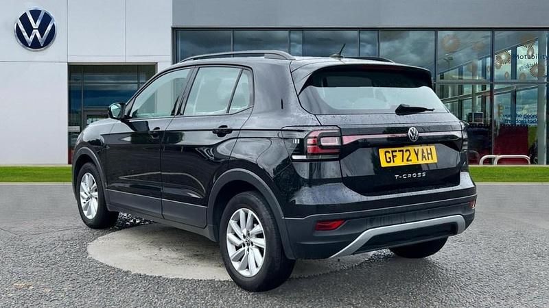Used VW T-Cross Edition 110 HP (80 kW) 2022 Black SUV