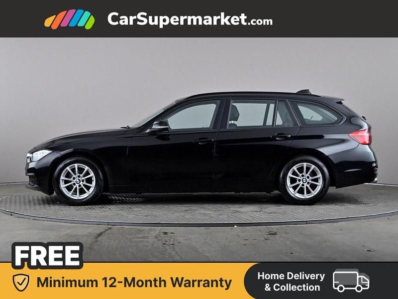 Used BMW 320 Efficient Dynamics 2017 Black Estate