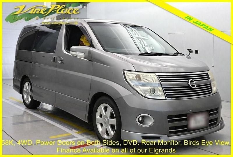 Used Nissan Elgrand 2009 Grey MPV