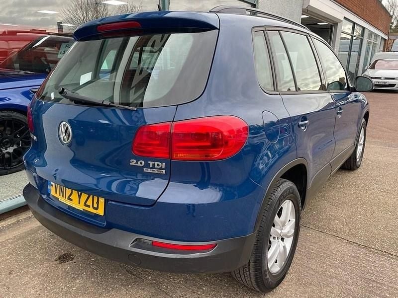Used VW Tiguan S 140 HP (102 kW) 2012 Blue SUV