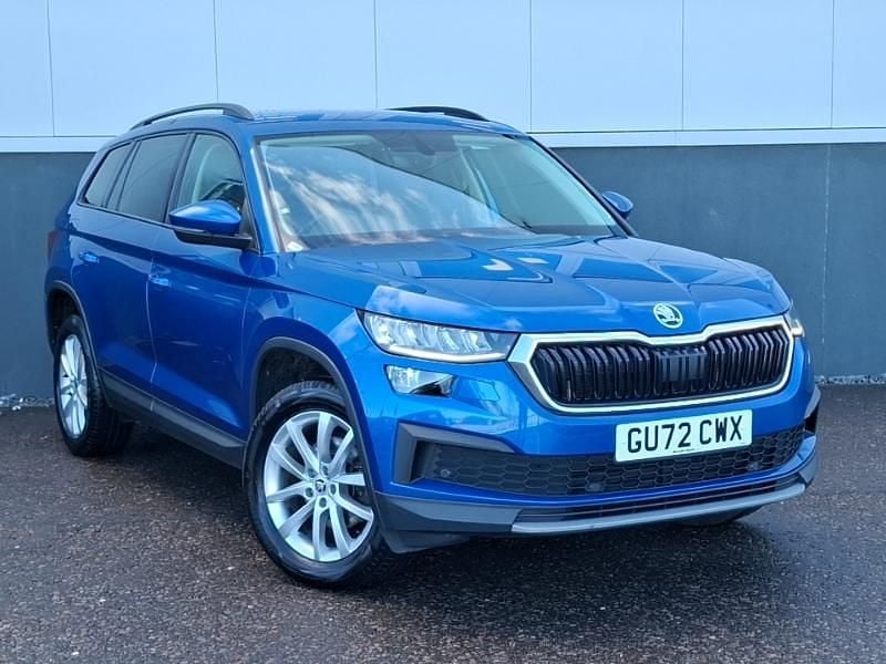 Used Skoda Kodiaq SE 150 HP (110 kW) 2022 Blue SUV