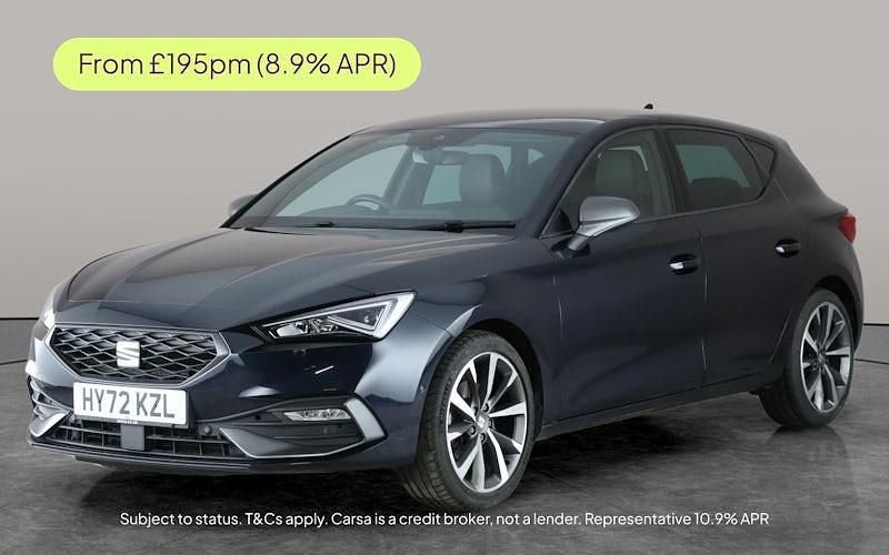 Blue Used 2022 Seat Leon FR Sport Hatchback | £15,221 (Fair price) - Image 1/3