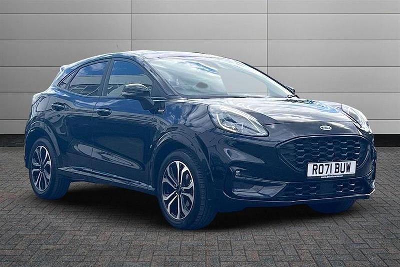 Agate black Used 2021 Ford Puma ST-Line Hatchback | £13,999 (Good price) - Image 1/2