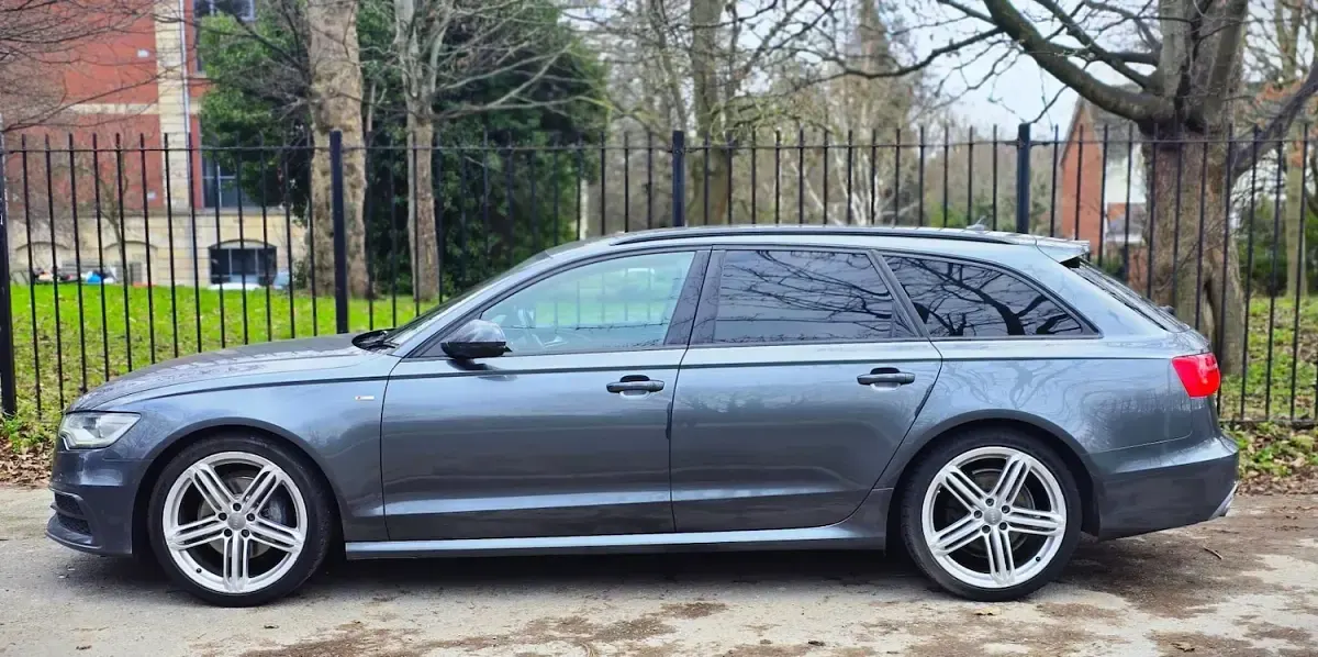 Used Audi A6 Black Edition 174 HP (127 kW) 2013 Grey Estate