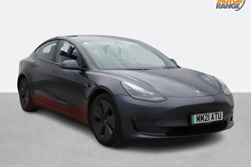 Grey Used 2021 Tesla Model 3 Long Range AWD Sedan | £19,895 (Fair price) - Image 1/1