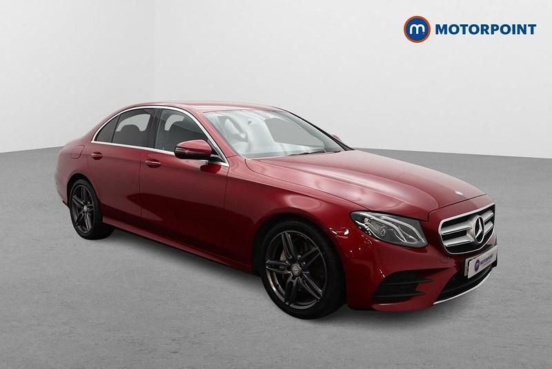 Used Mercedes E220 AMG line 2016 Red Sedan