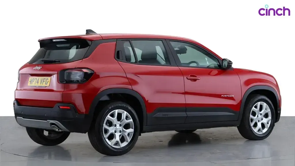 Used Jeep Avenger Altitude 100 HP (73 kW) 2024 Red SUV
