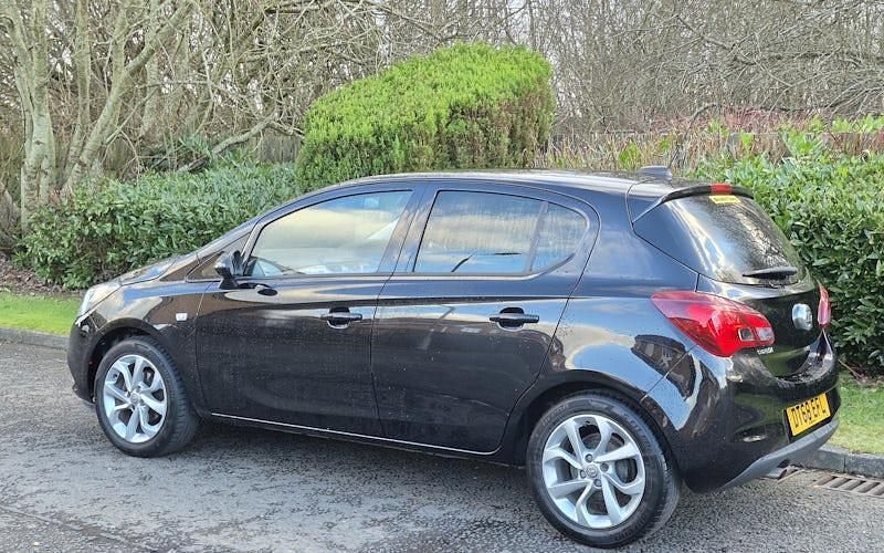 Used Vauxhall Corsa Sport 90 HP (66 kW) 2018 Black Hatchback