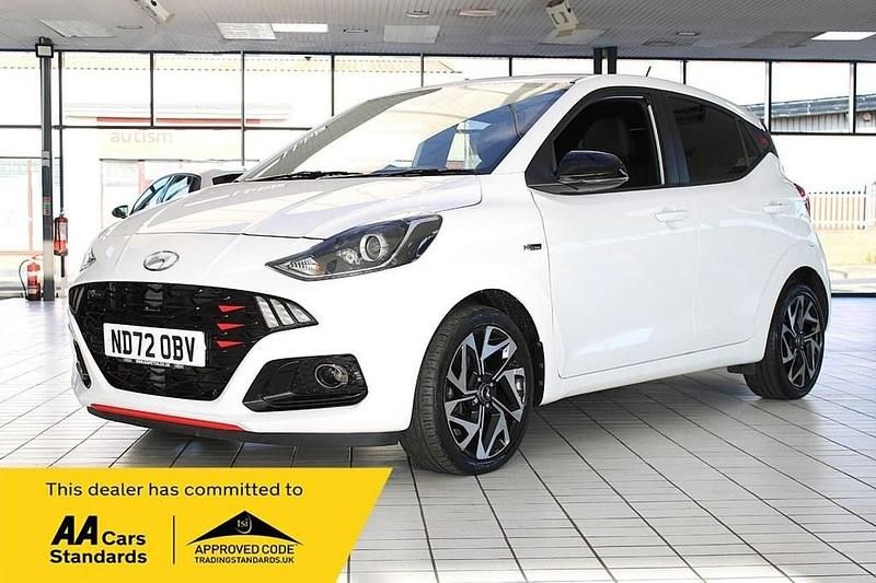 Used Hyundai i10 N Line 100 HP (73 kW) 2023 White Hatchback