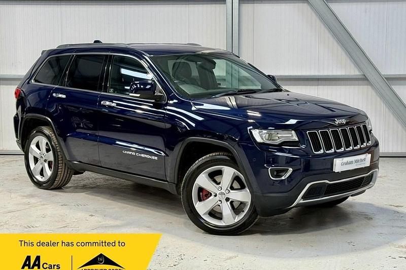 Blue Used 2015 Jeep Grand Cherokee Limited SUV | £14,495 (Fair price) - Image 1/1