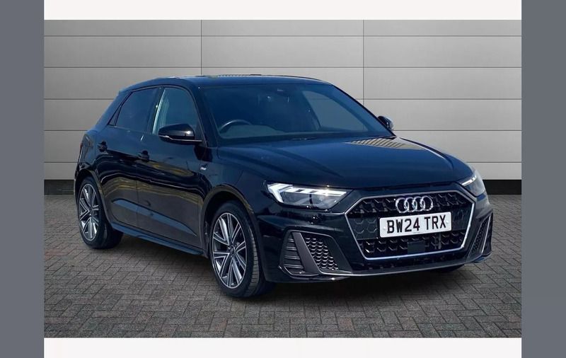 Black Used 2024 Audi A1 S-Line Hatchback | £23,295 (Fair price) - Image 1/4