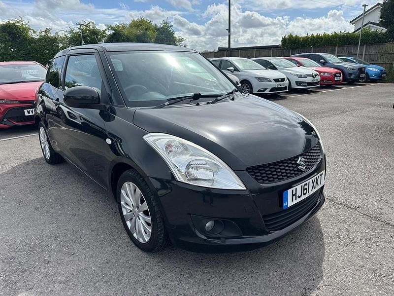Black Used 2011 Suzuki Swift SZ4 Hatchback | £3,999 (A bit pricey) - Image 1/4