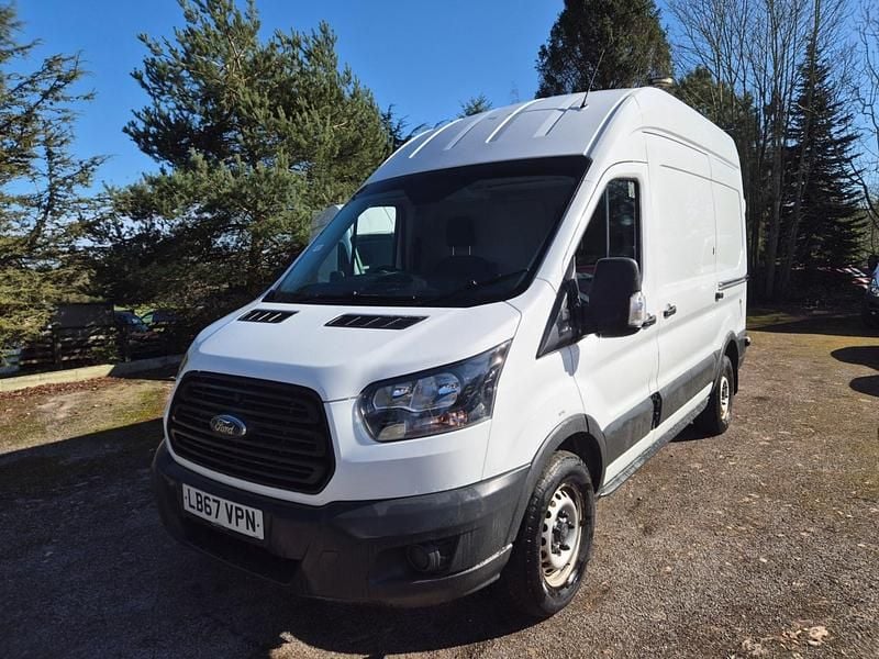 Used Ford Transit 130 HP (95 kW) 2018 White MPV