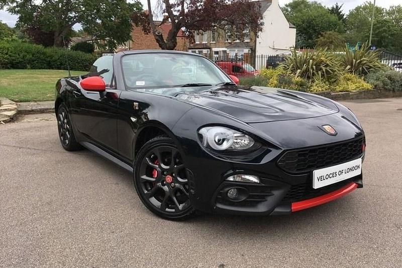 Black Used 2018 Abarth 124 Spider Cabriolet | £18,995 (Fair price) - Image 1/1