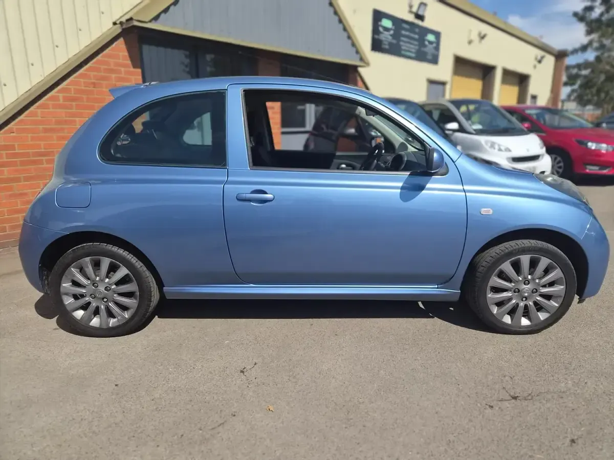 Used Nissan Micra 110 HP (80 kW) 2007 Blue Hatchback