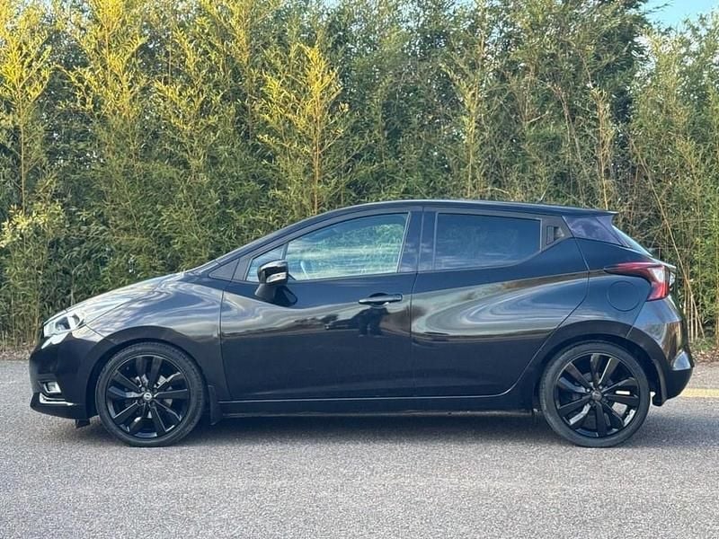 Used Nissan Micra Acenta 71 HP (52 kW) 2019 Black Hatchback